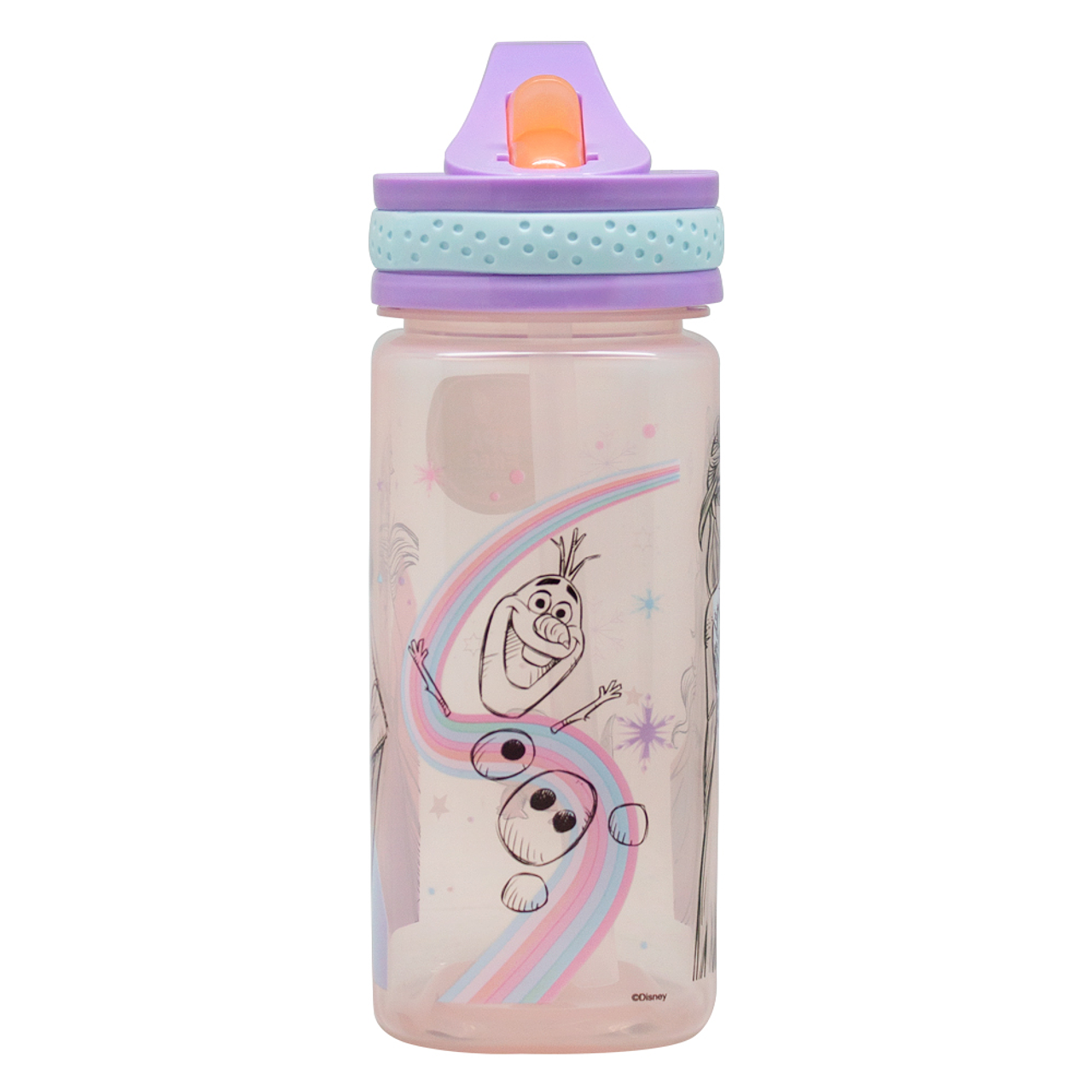 Botella hermética cuadrada Disney Frozen 500 ml