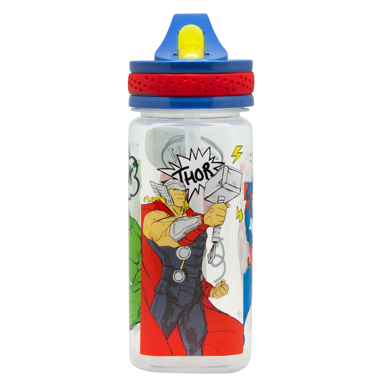 Botella hermética cuadrada Disney Marvel 500 ml