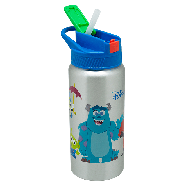 Botella metálica Disney 100 Celeste 600 ml
