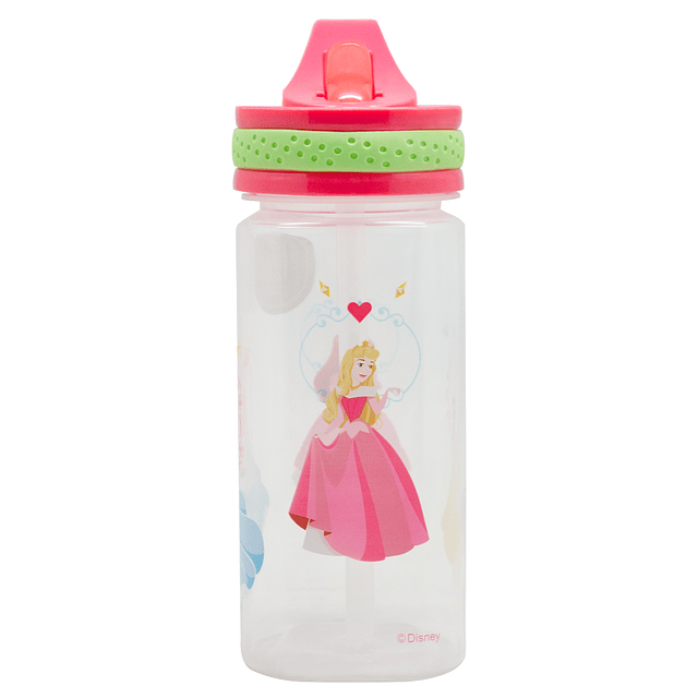 Botella hermética cuadrada Disney Princesas 500 ml