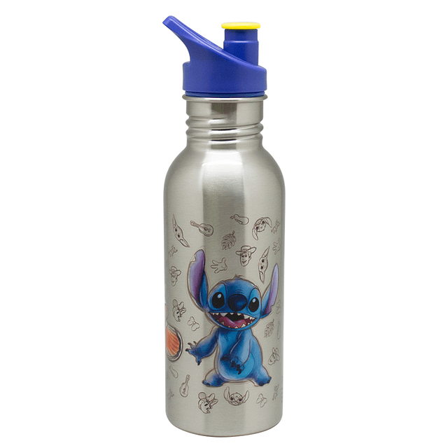 Botella metálica Disney 100 Celeste 600 ml