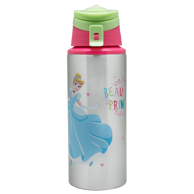 Botella metálica Disney Princesas 500 ml
