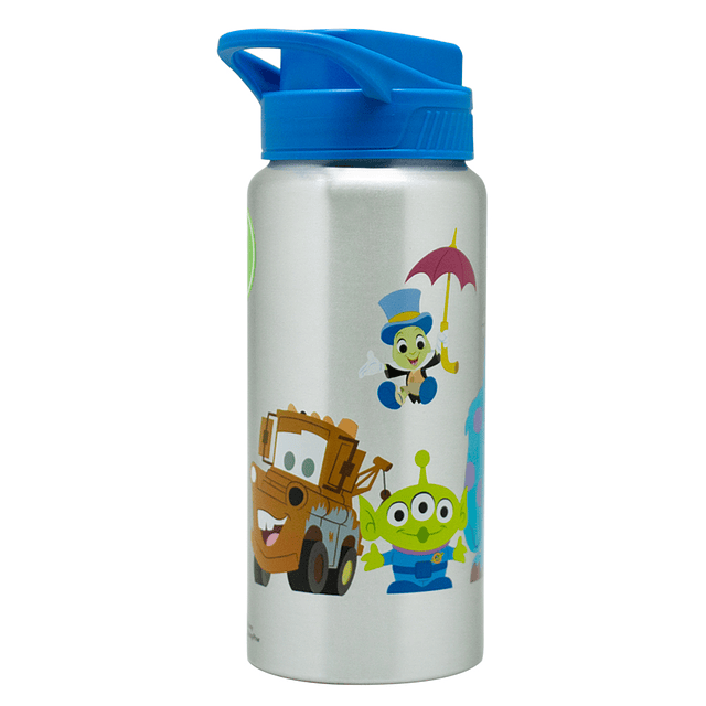 Botella metálica Disney 100 Celeste 600 ml