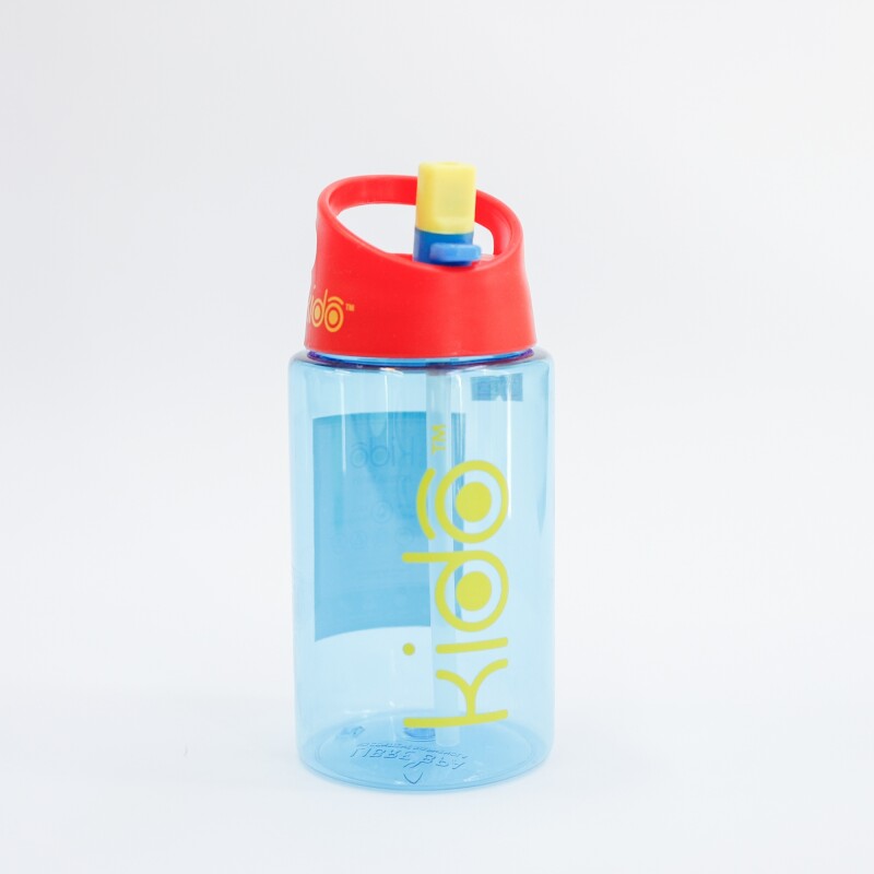 Botella con Bombilla Keep Kido Tritan Celeste 500 ml