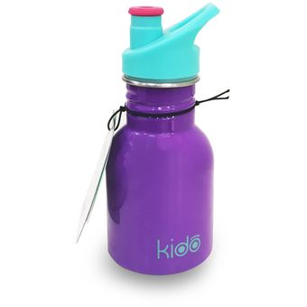 Botella Metálica Niño Keep Kido Morada 335 ml