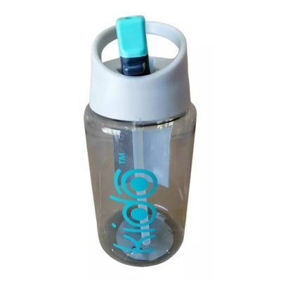 Botella con Bombilla Keep Kido Tritan Gris 500 ml