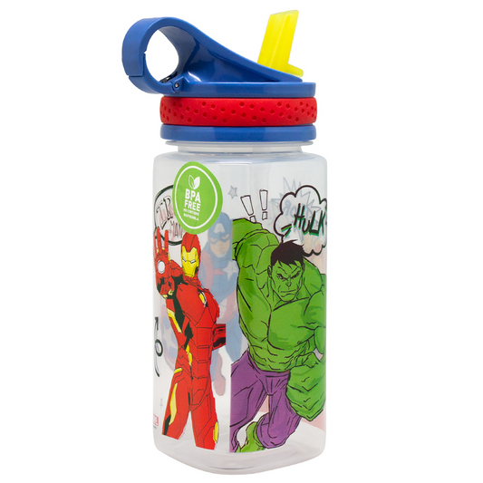 Botella hermética cuadrada Disney Marvel 500 ml