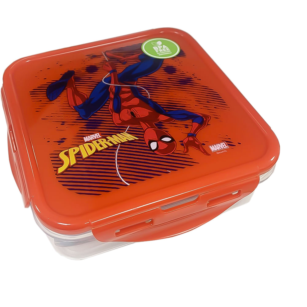 Pote multiuso hermético disney spiderman 750 ml