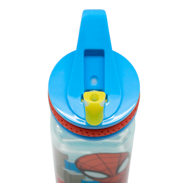 Botella hermética cuadrada Disney Spiderman 500 ml