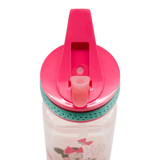 Botella hermética cuadrada Disney Minnie 500 ml