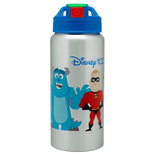 Botella metálica Disney 100 Celeste 600 ml