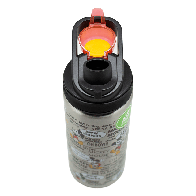 Botella metálica con mango Disney Mickey Mouse 600 ml