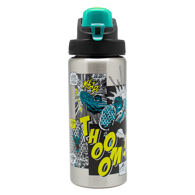 Botella metálica con mango Disney Hulk 600 ml