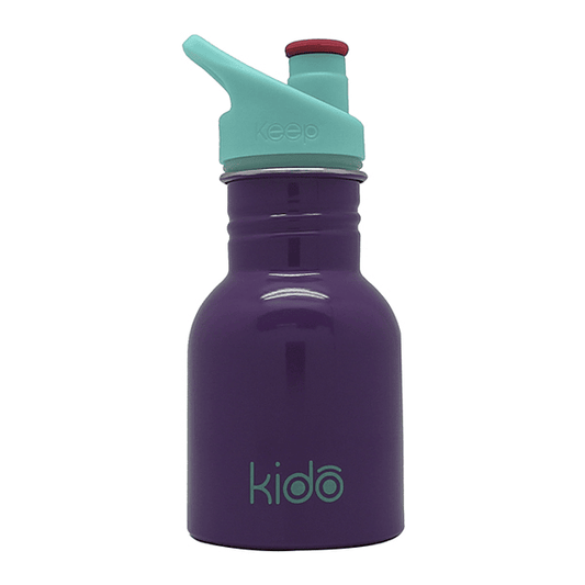 Botella Metálica Niño Keep Kido Morada 335 ml