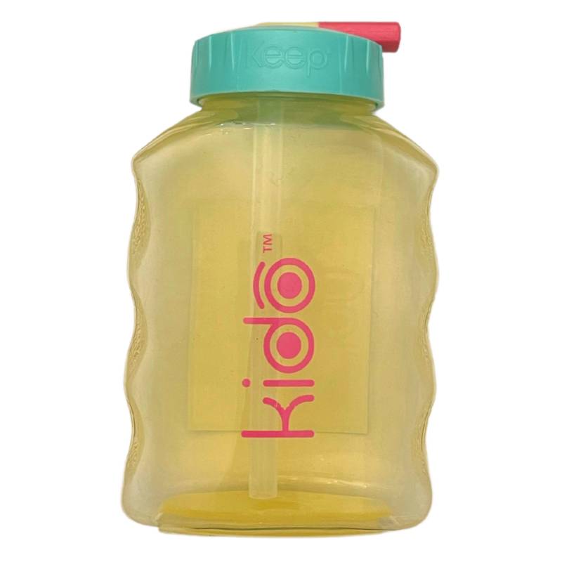 Botella toma agua para niño/a Keep Amarilla 250 ml